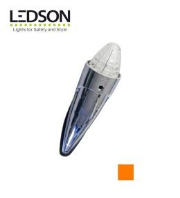 Ledson torpedolamp oranje transparante lens 24v  - 1