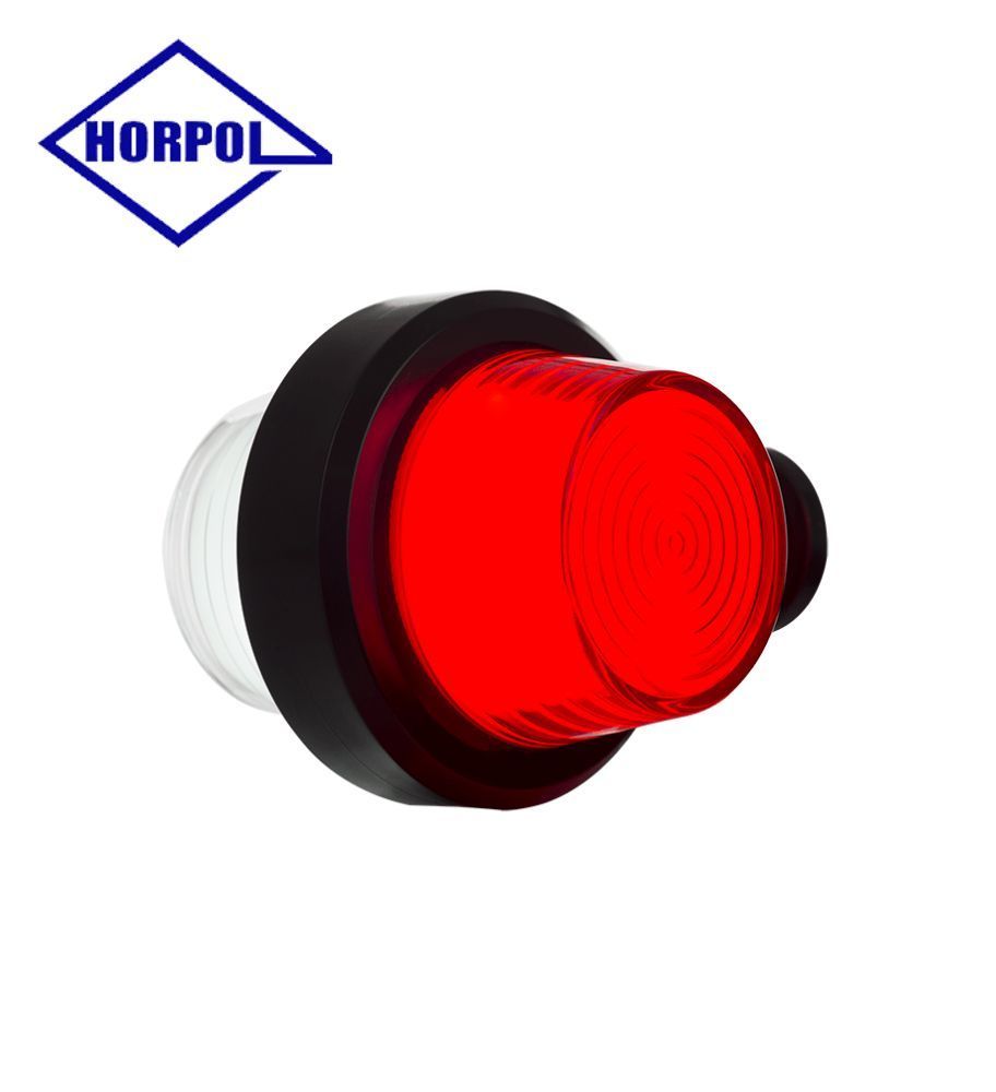 Horpol Neon clearance blanco claro y rojo corto  - 1