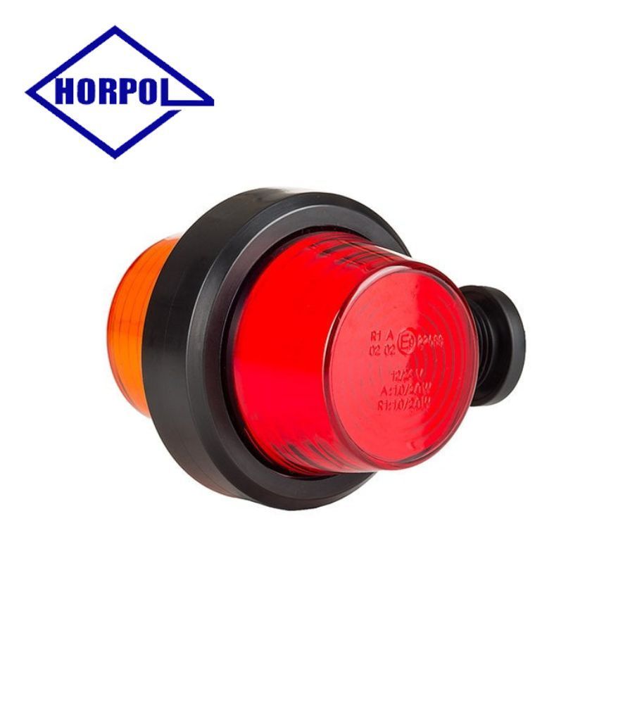 Horpol Begrenzungsleuchte Neon orange und rot kurz  - 1