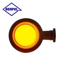 Horpol ontruimingslicht Kort oranje knipperend neonlicht  - 3