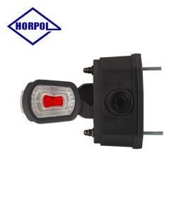 Horpol clearance light and reversing sensor, tri-colour Left-hand bumper  - 2
