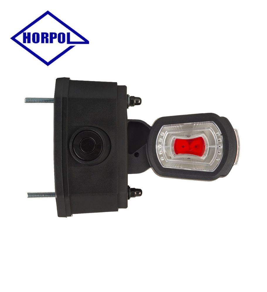 Horpol clearance light and reversing sensor tri-color RIGHT-hand bumper  - 1
