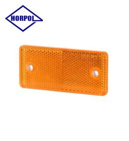 Horpol catadioptre rectangle orange  - 1