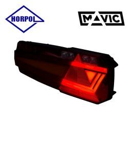 Horpol mavic multifunction rear light with reflector AMP socket 12-24v RIGHT  - 4