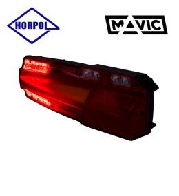 Horpol mavic multifunction rear light with reflector AMP socket 12-24v RIGHT  - 5