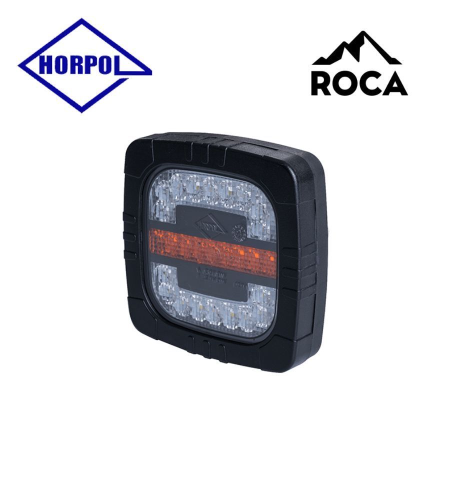 Horpol Roca koplamp, knipperlicht en stand12-24v  - 1