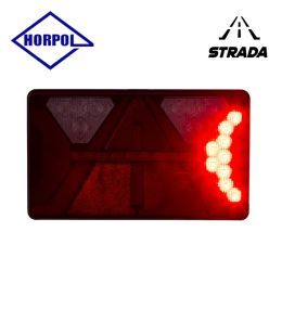 Horpol Multifunktionsrücklicht Strada mit Reflektor 12-24v LINKS  - 3
