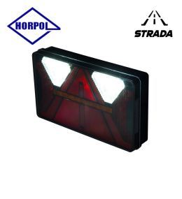 Horpol Strada multifunctioneel achterlicht met reflector 12-24v LINKS  - 6