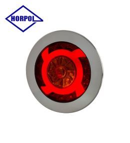 Horpol rear light Lucy round stop and indicator  - 2