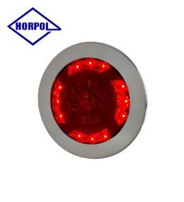 Horpol rear light Lucy round stop and indicator  - 3