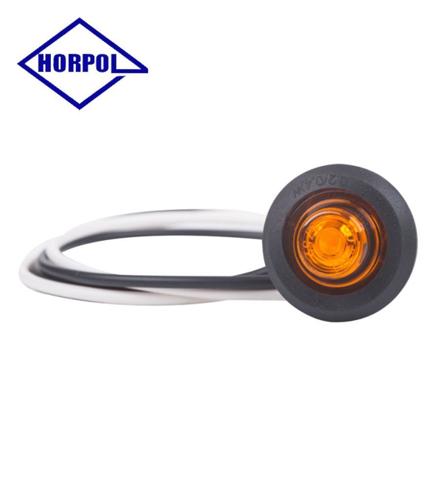 Horpol runde orangefarbene Stirnlampe  - 1