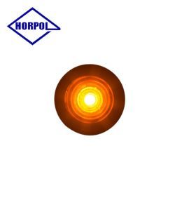 Luz de posición delantera redonda naranja Horpol  - 2