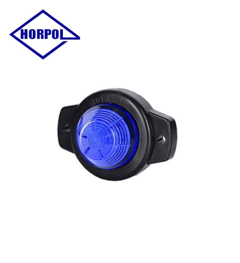 Luz de posición redonda azul Horpol  - 1