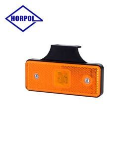 Horpol luz de posición rectangular soporte naranja  - 1