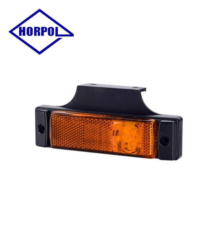 Horpol rectangular position light orange support reflector  - 1