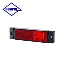 Horpol rectangular position light red retro-reflector  - 1