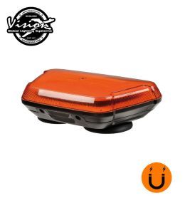 Vision X Aerotech flashing beacon with orange 81w magnetic lens  - 1