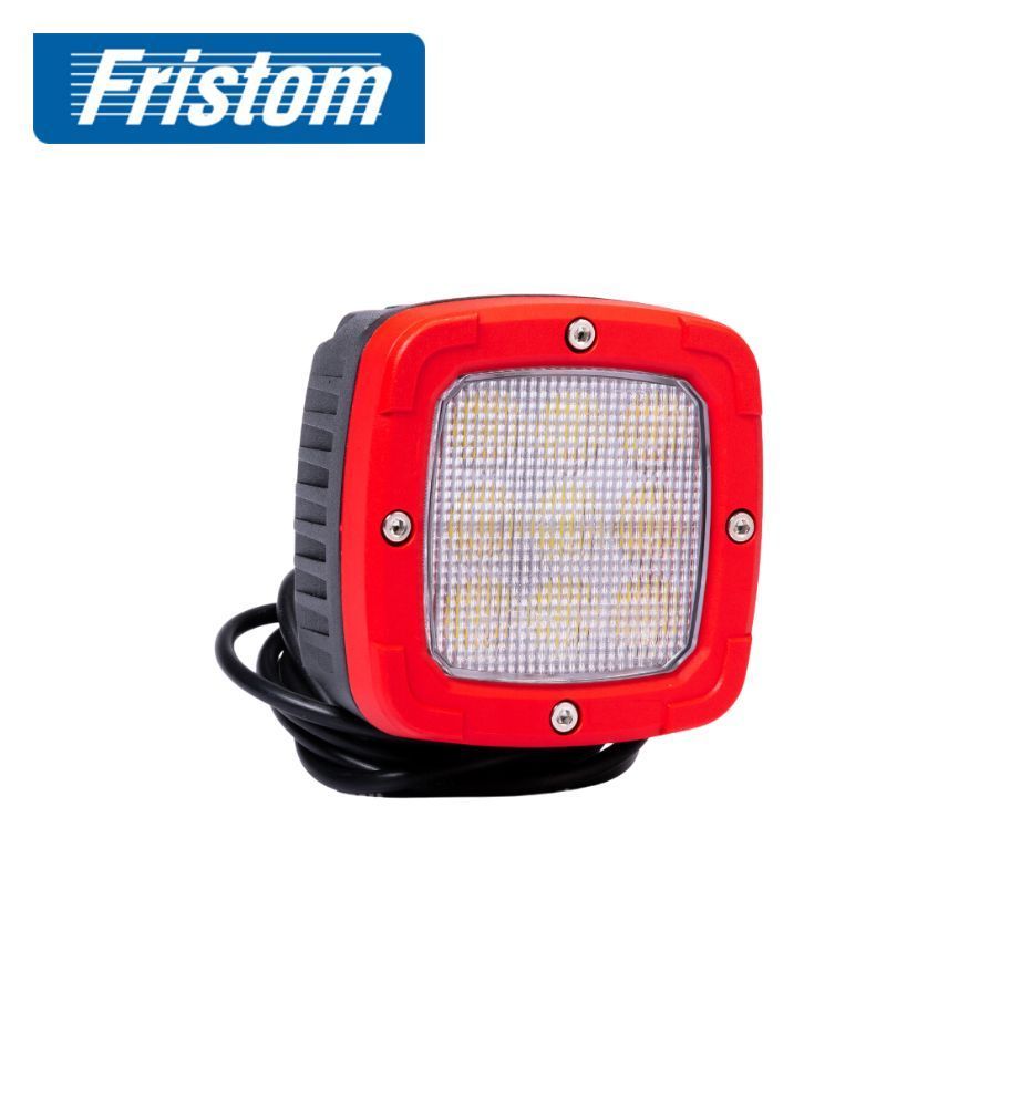 Fristom werklamp rood frame 4100lm breed flux   - 1