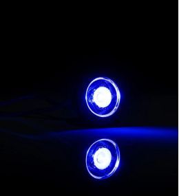 Fristom 1 led round recessed position light Blue  - 3