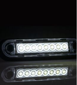 Fristom luz de posición rectangular de 8 LED Blanco  - 2