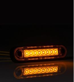 Fristom 8-LED orange rectangular position light  - 2