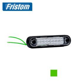 Fristom 8 LED rectangular position light, green   - 1