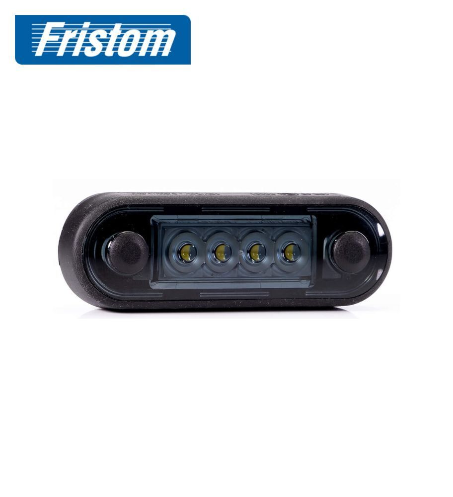 Fristom 4 LED rechthoekig positielicht DONKER Wit  - 1