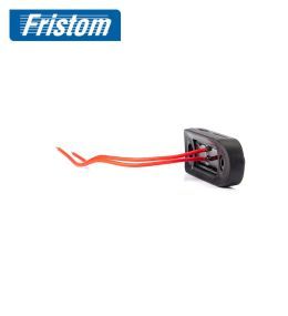 Fristom 4 LED rectangular position light DARK red  - 3