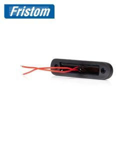 Fristom 8 LED rechthoekig positielicht DONKER rood  - 3