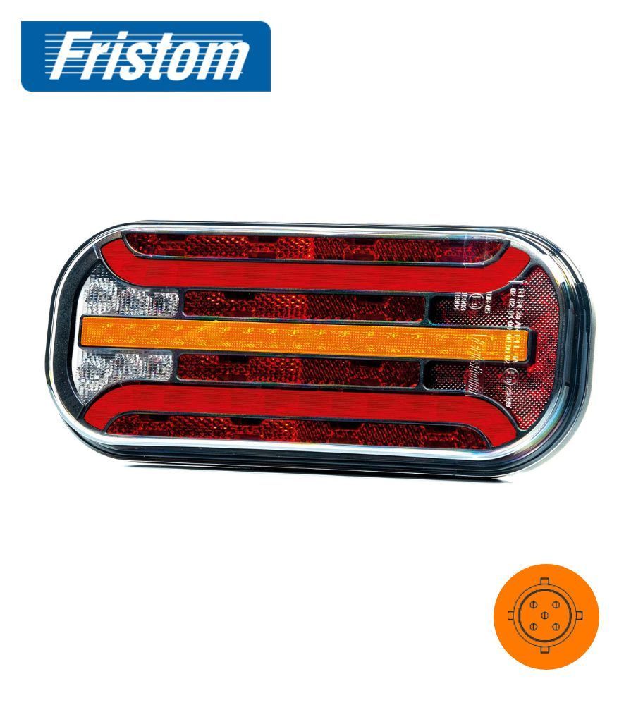 Fristom ovaler multifunktionsrückscheinwerfer mit nebel bayonnet  - 1