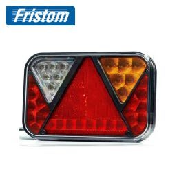 Fristom - Feu arrière droit à LED avec éclairage de plaque  d'immatriculation. 12/36V 7 broches