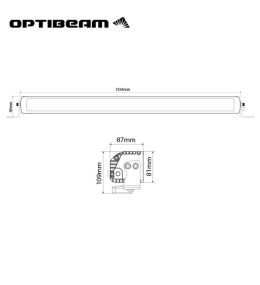 Optibeam savage led strip 40 1034mm 10387lm  - 6