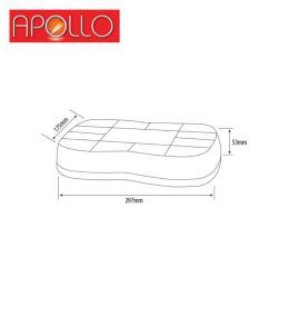 Apollo Rampe Flash mini Master fixe lentille transparente