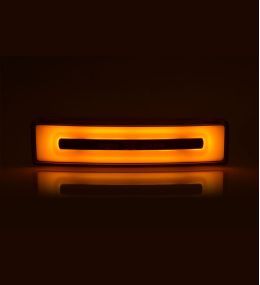 Was rechthoekig positielicht Neon oranje AMP-stekker  - 5