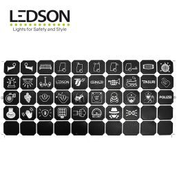 Hoja de símbolos de la caja de control Ledson  - 1