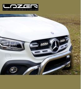 Lazer grille integration kit Mercedes X-Class (2017+) Triple R-750  - 11