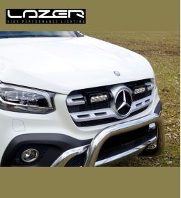 Lazer Kit d'intégration calandre Mercedes Classe X (2017+) Triple R-750  - 11