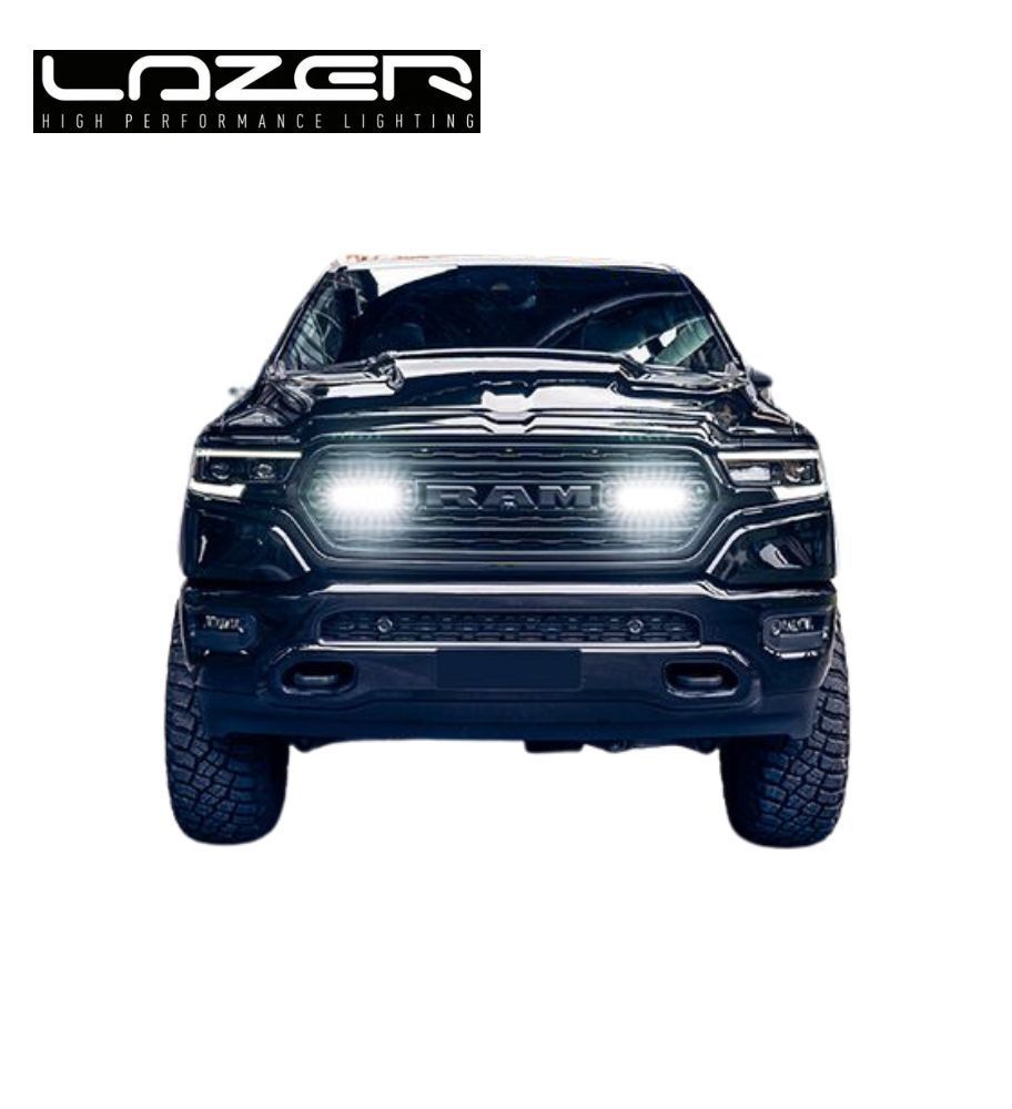 Lazer Ram 1500 Limited (2019+) Linear 6 grille integration kit  - 1
