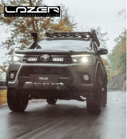 Lazer grille-inbouwset Toyota Hilux (2017+) Triple R-750  - 9