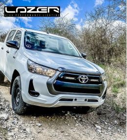 Lazer grille-inbouwset Toyota Hilux (2021+) Linear 6  - 8