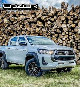 Lazer grille-inbouwset Toyota Hilux (2021+) Linear 6  - 9
