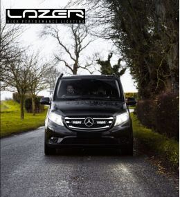 Lazer grille integration kit Mercedes Vito (2014+) Triple R-750 Elite  - 9