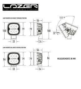 faro de trabajo LED Lazer- Utility 25-25W  - 5