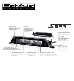 Lazer Led Lineal 12 rampa 15" 382mm 4500lm  - 5
