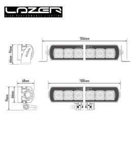 Lazer rampe led Evolution T24 40" 1004mm 24816lm