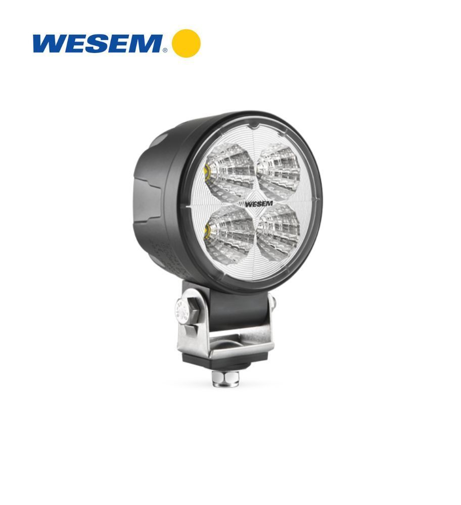 Wesem CRC5 round worklight 2000lm 21W 58° standard support Cable  - 1