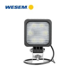 Wesem square worklight 2000lm 25W 66°X22° Support Omega Cable  - 2