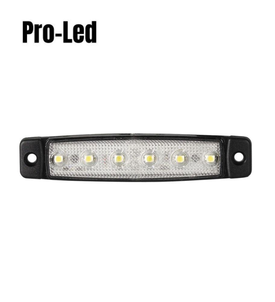 Pro-Led Luz de balizamiento lateral 6 LED 24V Blanco  - 1