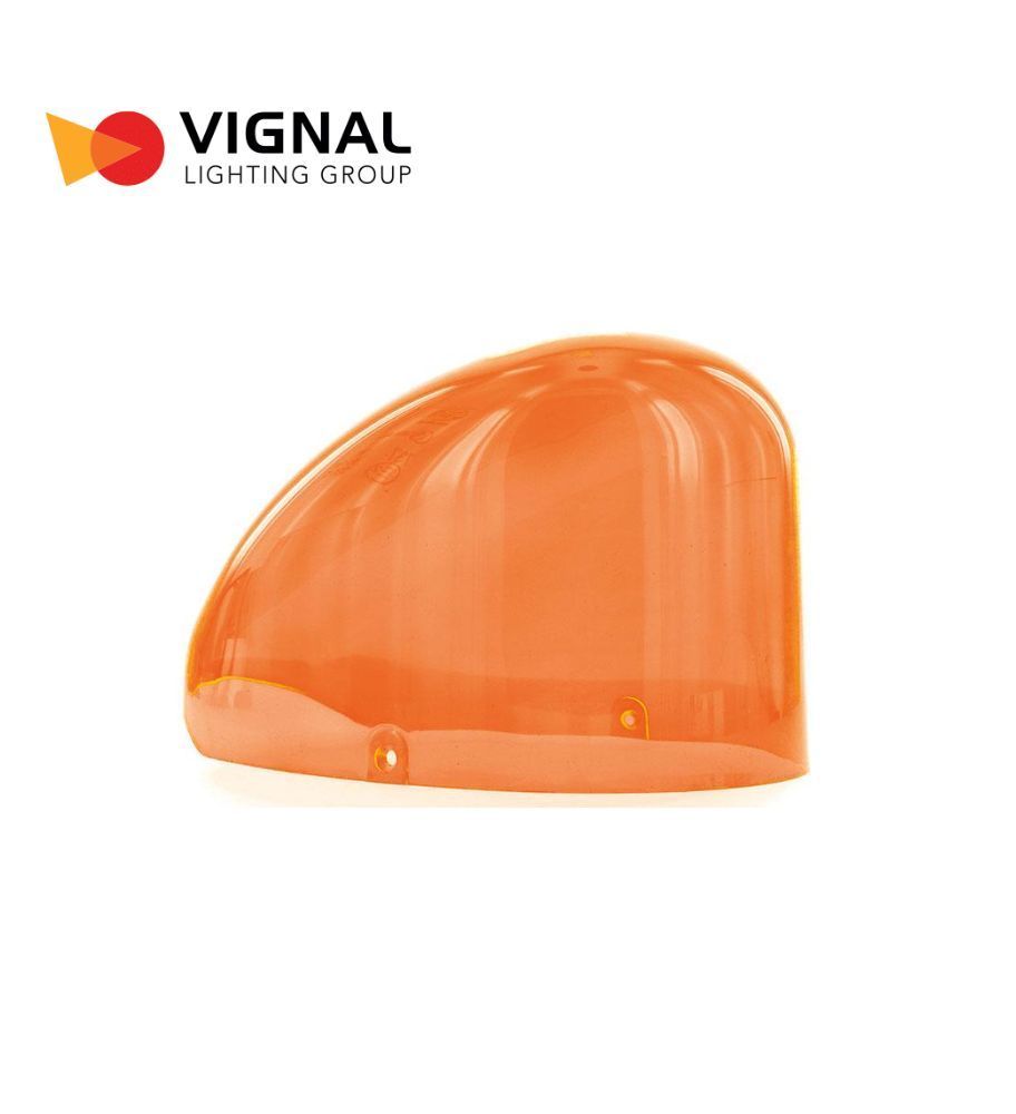 Vignal Orangefarbener Cabochon für Halogen-Wassertropfen  - 1