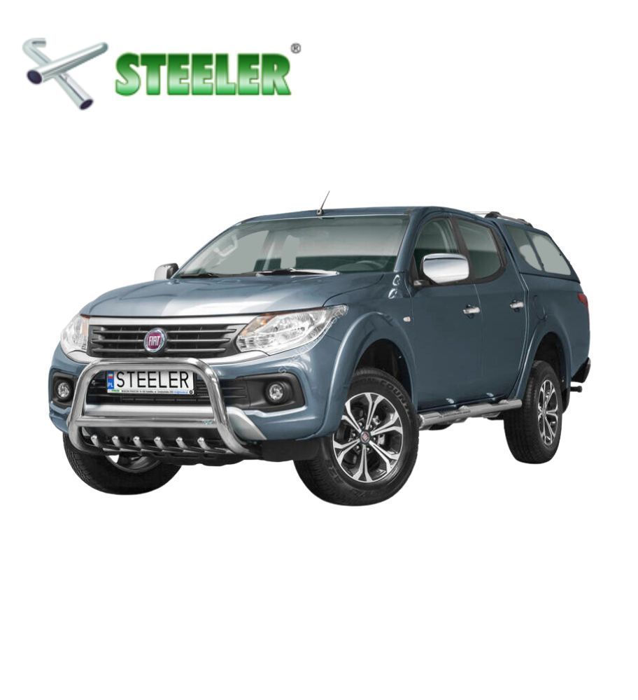 Pare Buffle avec grill Fiat Fullback 2015-...